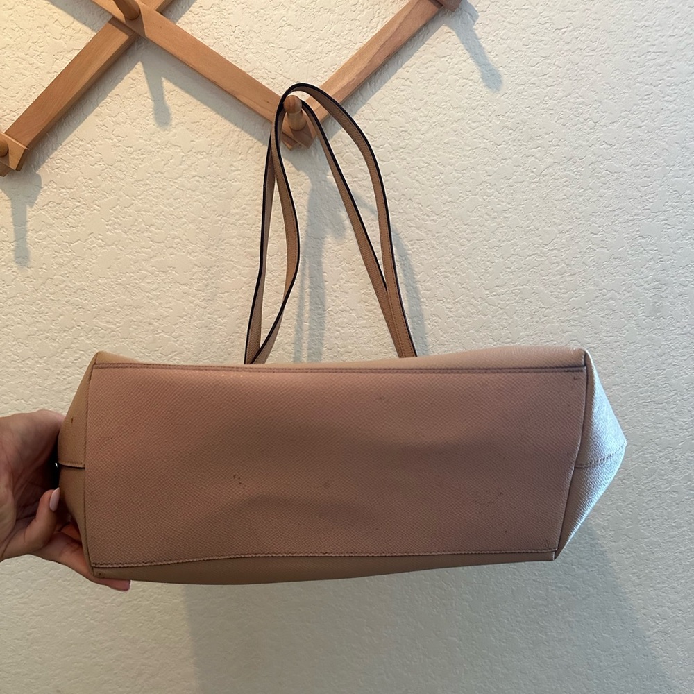 Coach Tan Leather Tote Minimalist Design - Picture 4 of 14